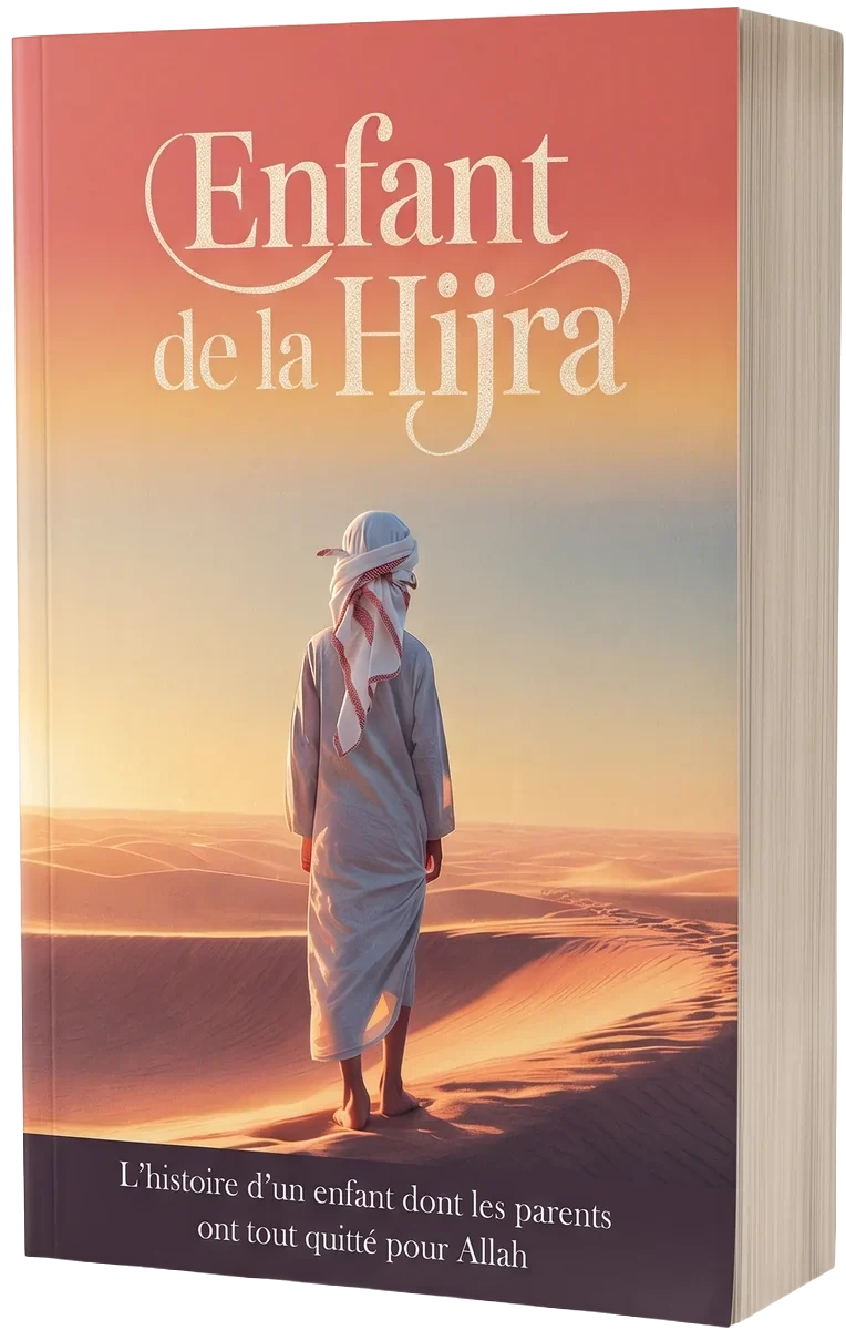 Le livre Enfant de la Hijra, broché, posé de trois quarts
